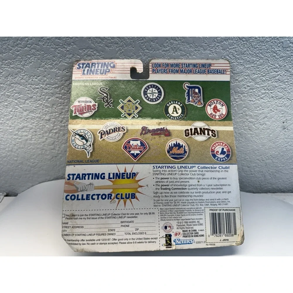 1997 Starting Lineup John Jaha Milwaukee Brewers 10th Year Edition Figure MIP